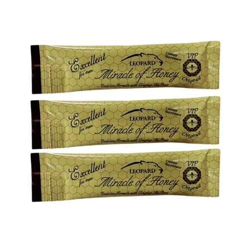 Leopard Honey (Miel paradisiaca) 12 Pz